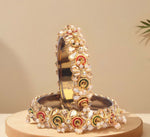 Premium Multicolor Glass Kada for Women (Pack of 2)