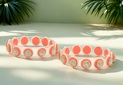 Stylish Transparent Glass Kada for Women & Girls – (Pack of 2)