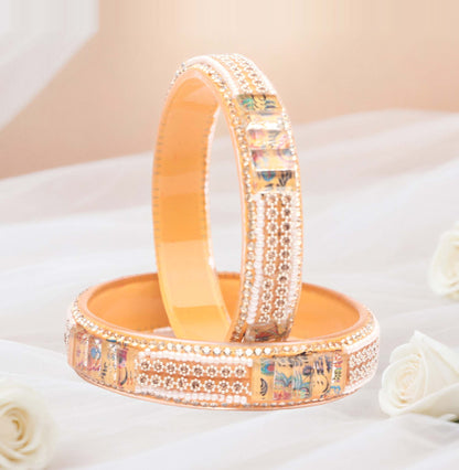 Women’s Glass Kada Bangles (Pack of 2)