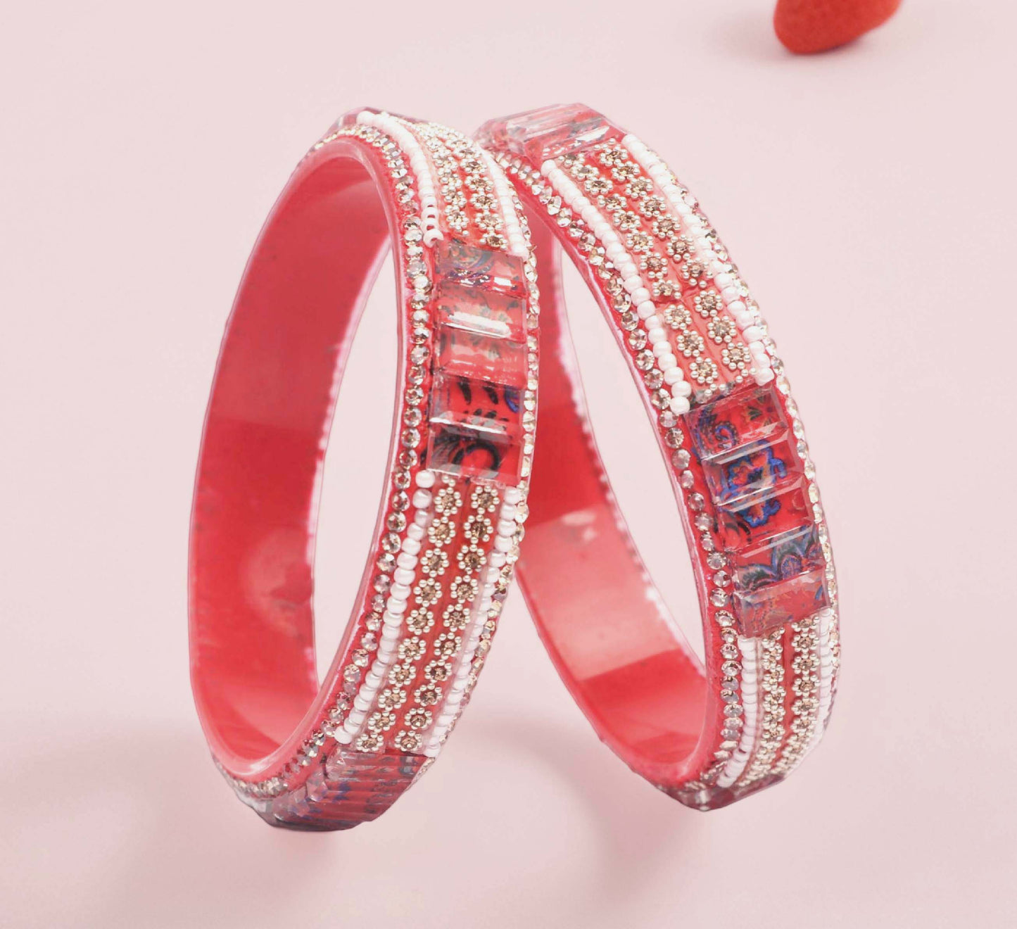 Women’s Glass Kada Bangles (Pack of 2)