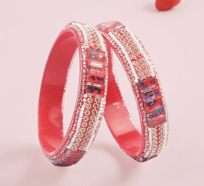 Women’s Glass Kada Bangles (Pack of 2)