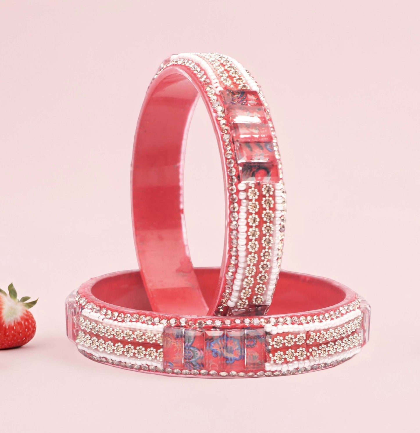 Women’s Glass Kada Bangles (Pack of 2)