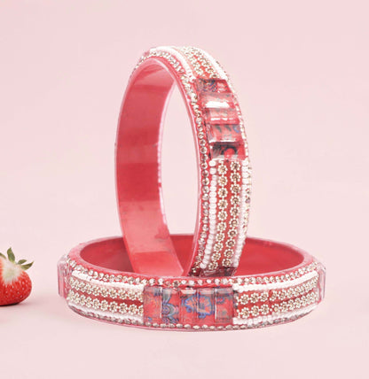 Women’s Glass Kada Bangles (Pack of 2)