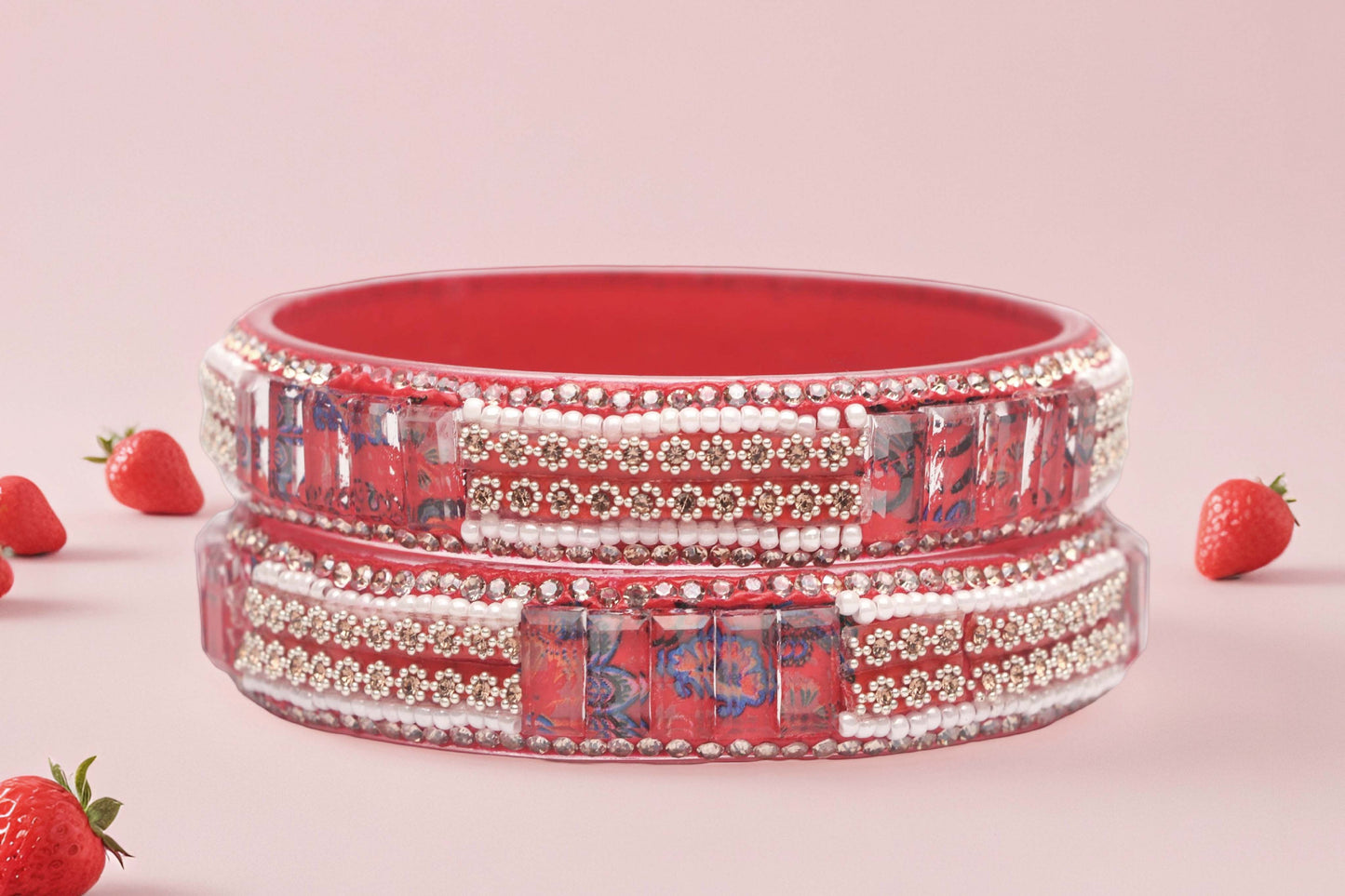 Women’s Glass Kada Bangles (Pack of 2)