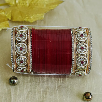 Premium Punjabi Bridal Chura Set for Women (Both Hand)
