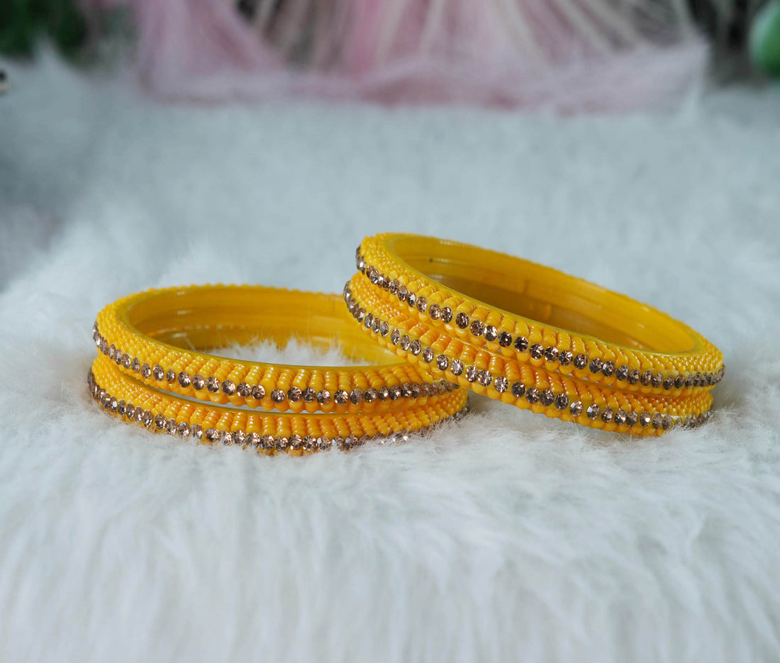 Stylish Glass Kada for Women & Girls | Beads Stone Studded Design Bangles for Ladies