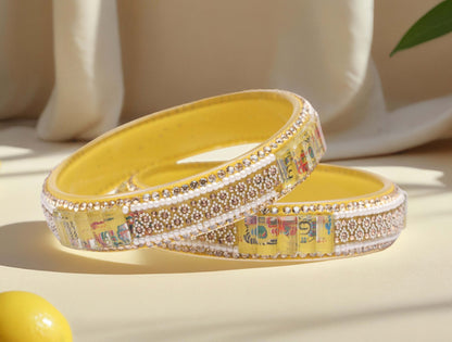 Women’s Glass Kada Bangles (Pack of 2)