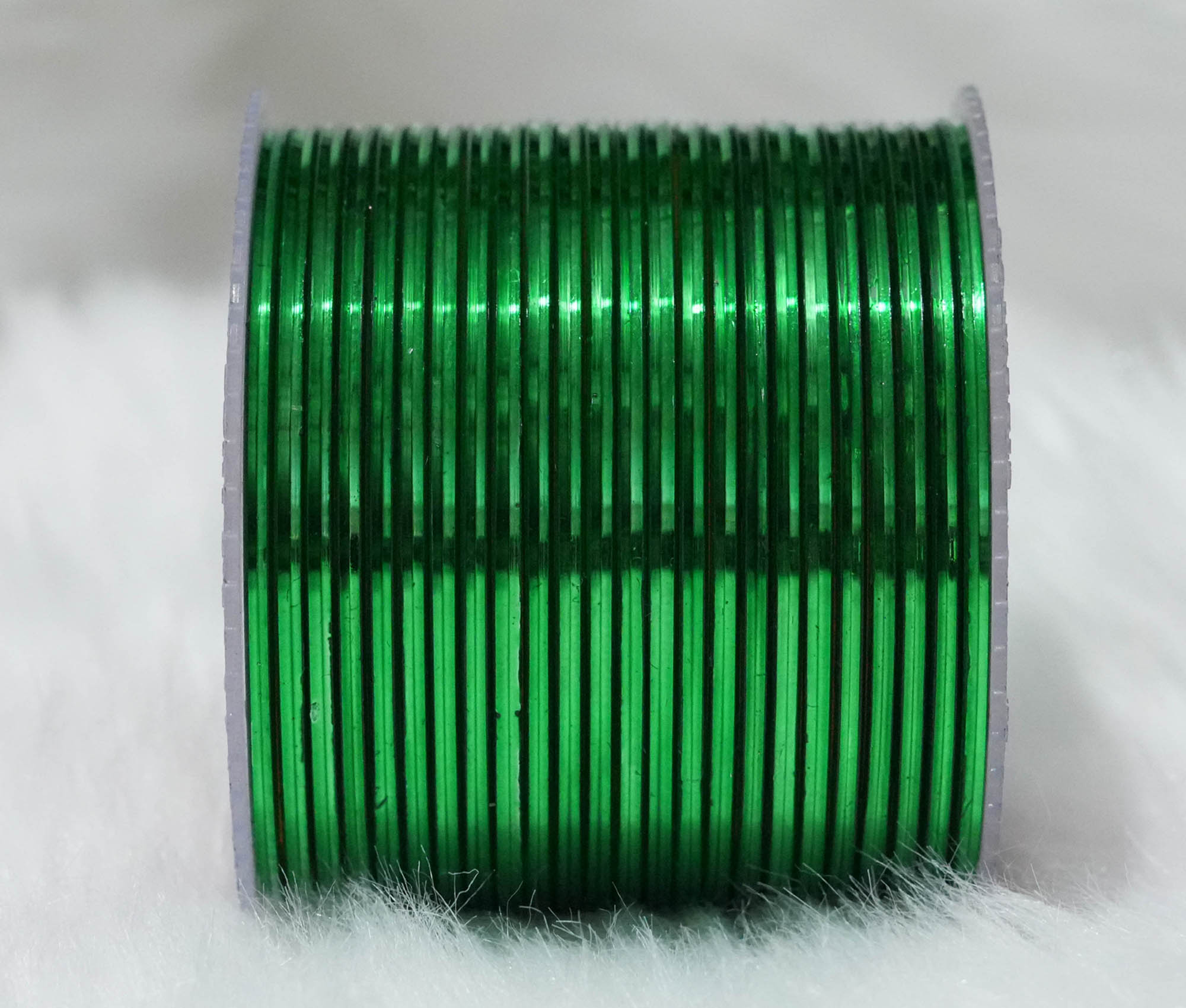 Green Color Plain Shining Metal Bangles Set for Women & Girls